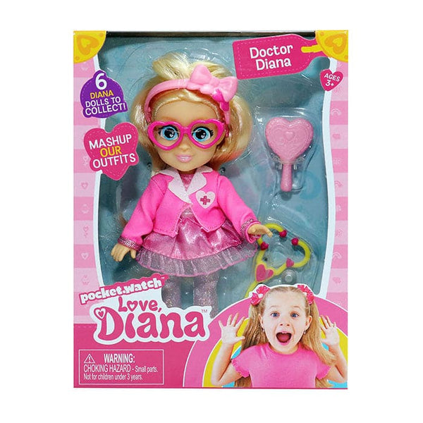 Love Diana 15cm Doctor Diana Doll.