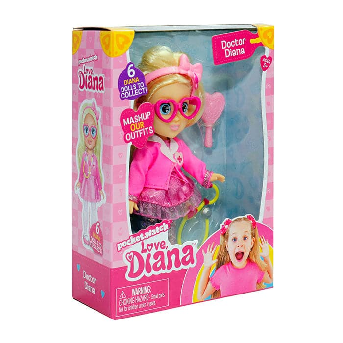 Love Diana 15cm Doctor Diana Doll.