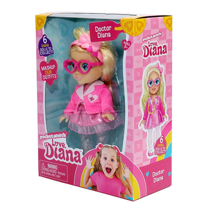 Love Diana 15cm Doctor Diana Doll.