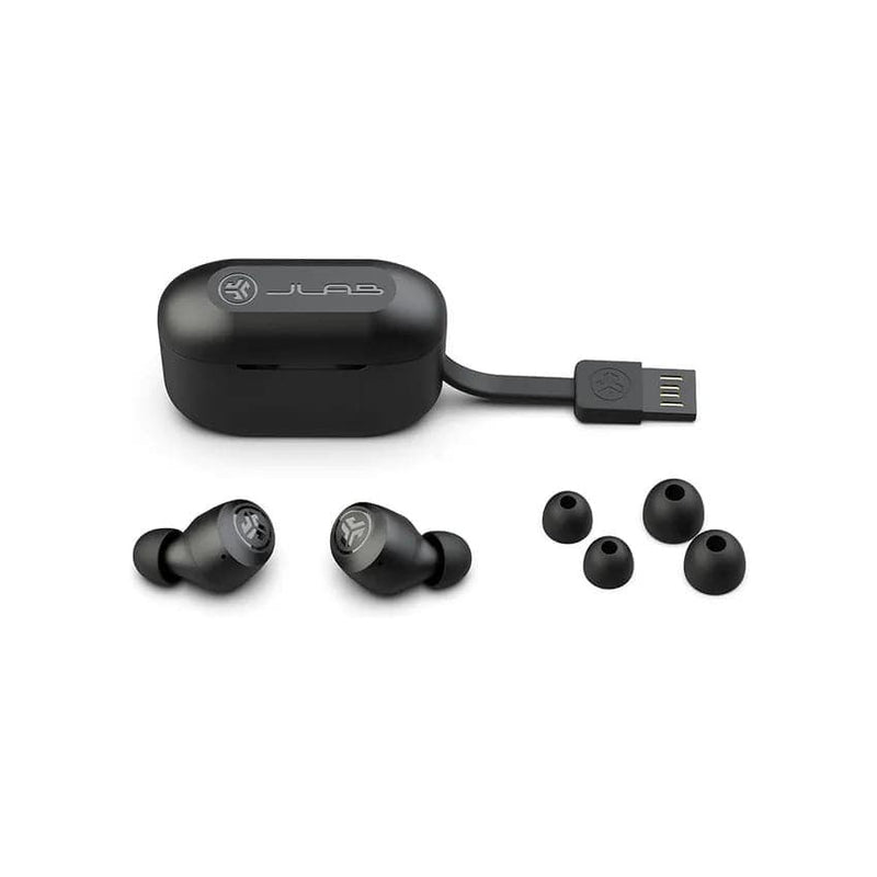 JLAB Go Air Pop True Wireless Earbuds - Black.