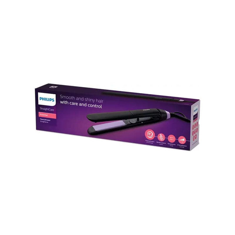 Philips Straightcare Essential Thermoprotect Straightener - 10 Temperature Setting.