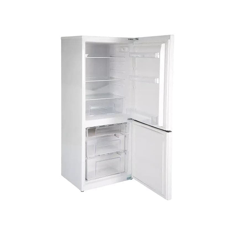 KIC Direct Cooling Bottom Freezer Fridge - White.