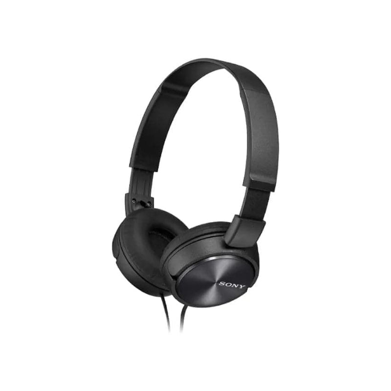 Sony Mdr-zx310ap Folding Aux Headphones With Mic - Black.