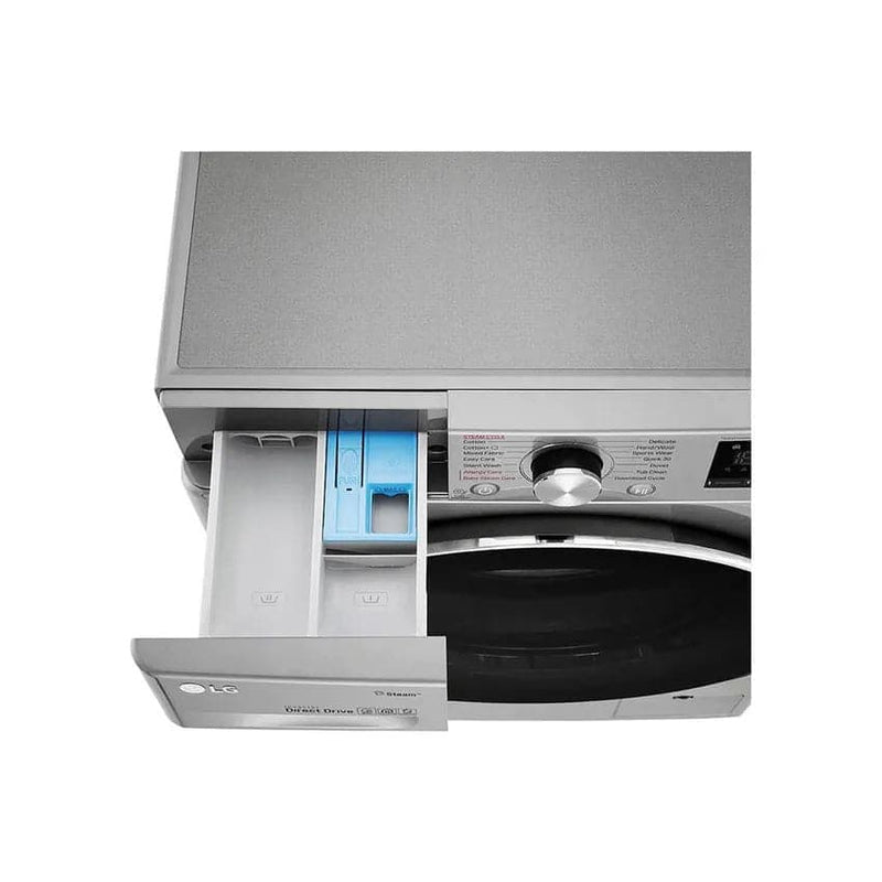 LG 8.5kg Washer / 5kg Dryer Combo - Stone Silver.