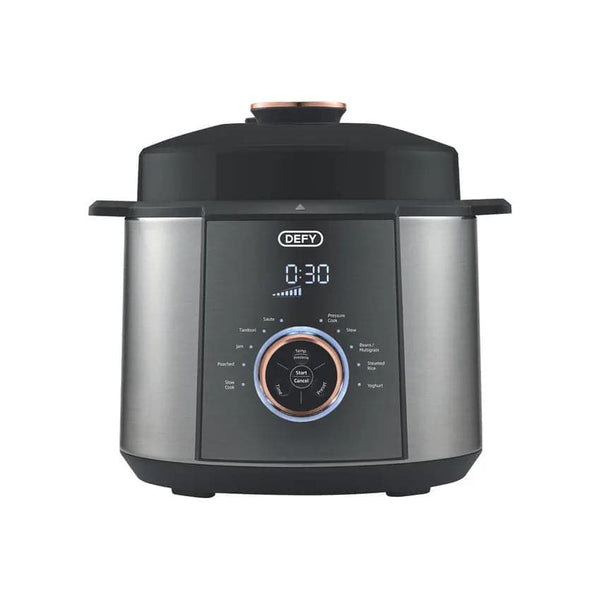 Defy 10-in-1 5.5L Non-stick Multi-cooker - Inox.