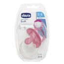 Soother Physio Soft Girl Silicone - 0-6 Month - Set Of 2.