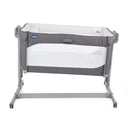 Next2Me Magic Co-Sleeping Crib Moon Grey.