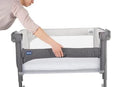 Next2Me Magic Co-Sleeping Crib Moon Grey.