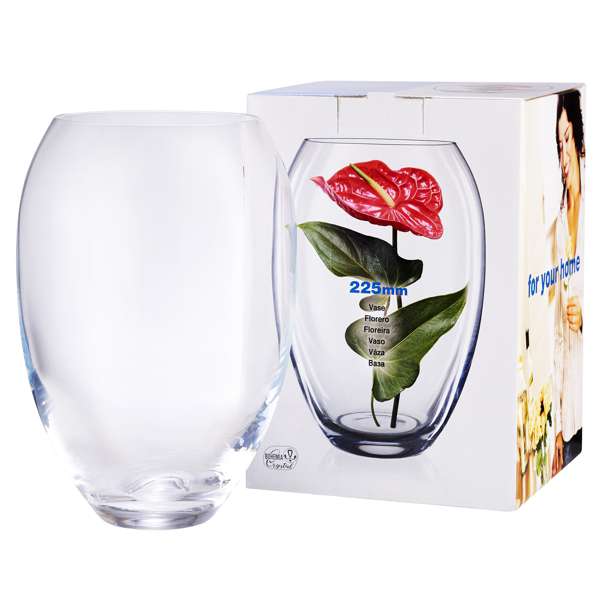 Bohemia Cristal Home Vase 225mm.