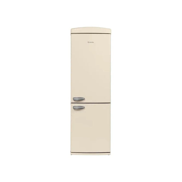 Meireles Retro Top Fridge Bottom Freezer - Cream.