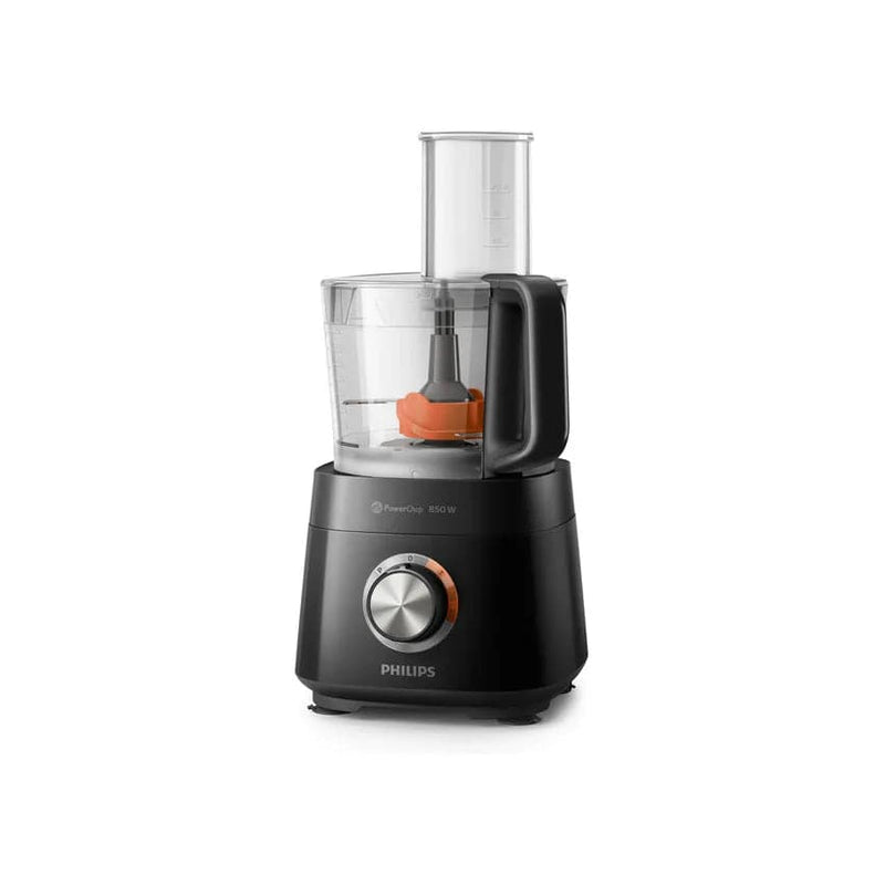 Philips 850w Viva Collection Compact Food Processor - Black.