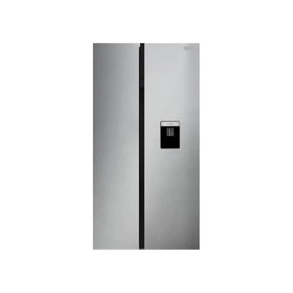 Defy 555L Side By Side Fridge Water Dispenser - Metallic.