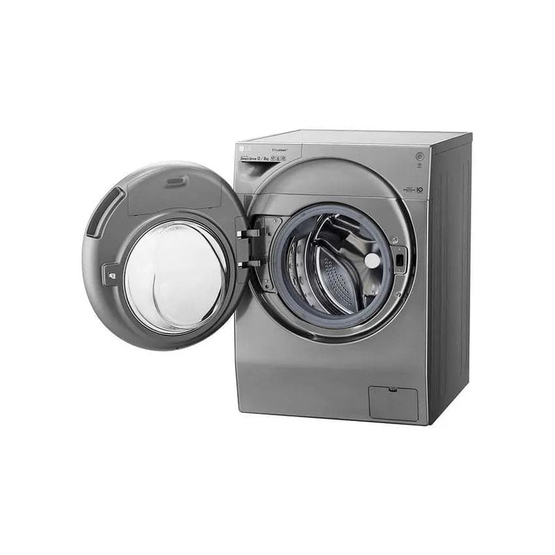 LG 12/8kg Washer Dryer Combo - Silver.