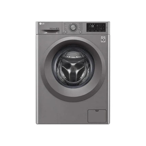 LG 9kg Inverter Direct Drive Front Loader Washing Machine - Silver.