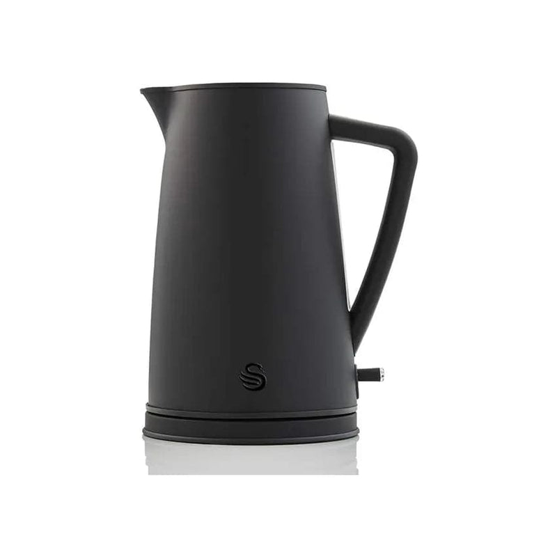 Swan Kettle And 4 Slice Toaster Pack - Stealth Black.