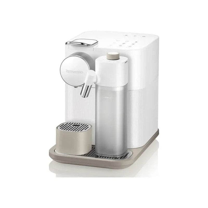 Nespresso Gran Lattissima Coffee Machine - White + Free Coffee Voucher.