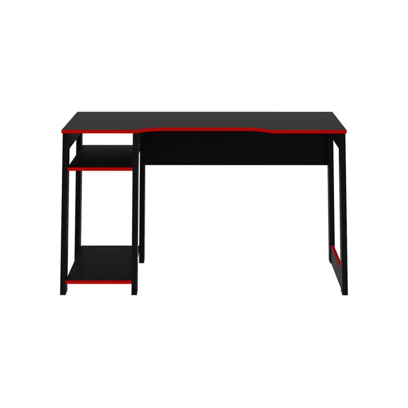 Linx Gaming Desk - Black / Red.