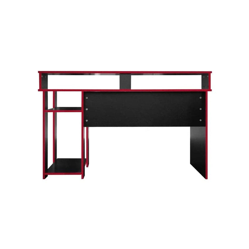 Linx Gaming Monitor Desk - Black / Red.