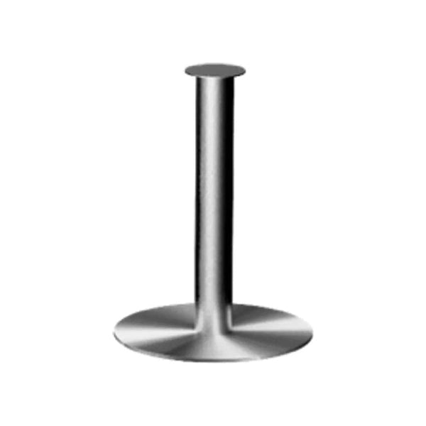 AV Love Metal Floor Speaker Stand - Brushed Silver.