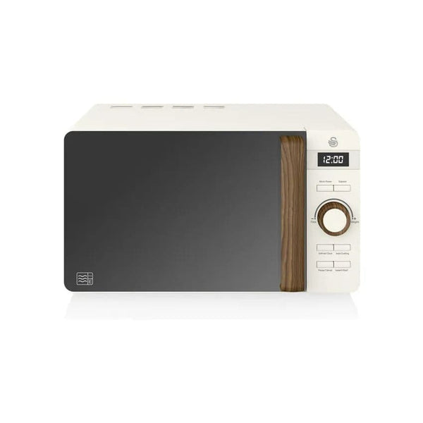 Swan Nordic 20L Electronic Microwave Oven - White.