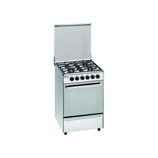 Meireles 57cm Freestanding Gas Gas Stove With Glass Lid.