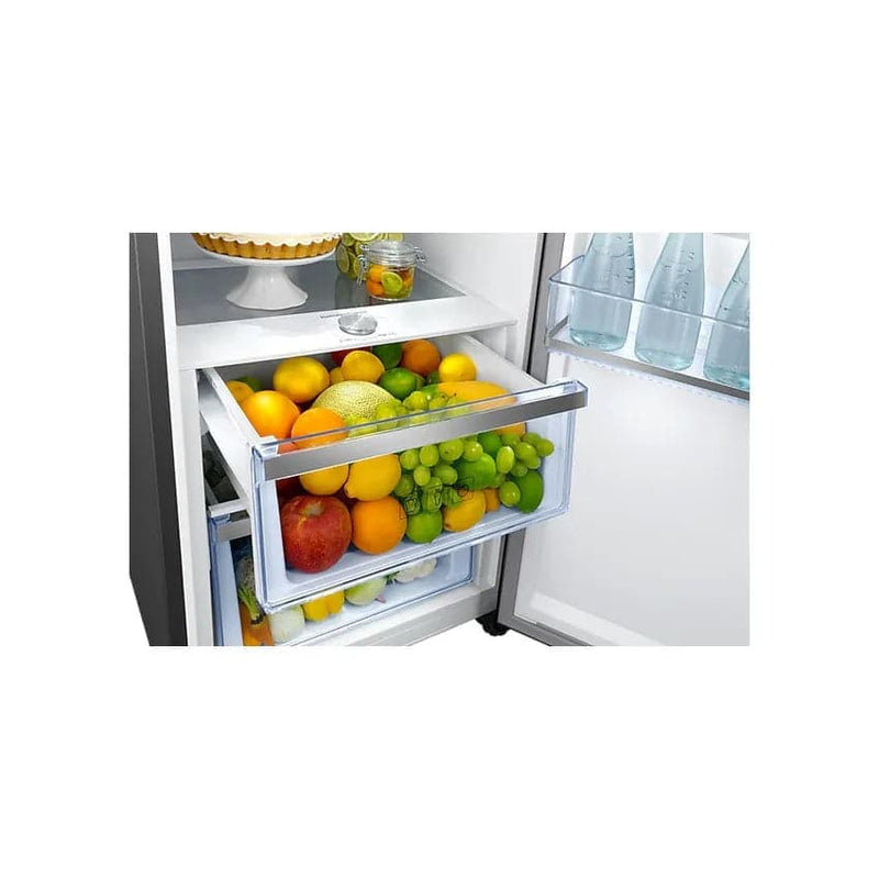 Samsung 385L Single Door Fridge Stainless Steel.