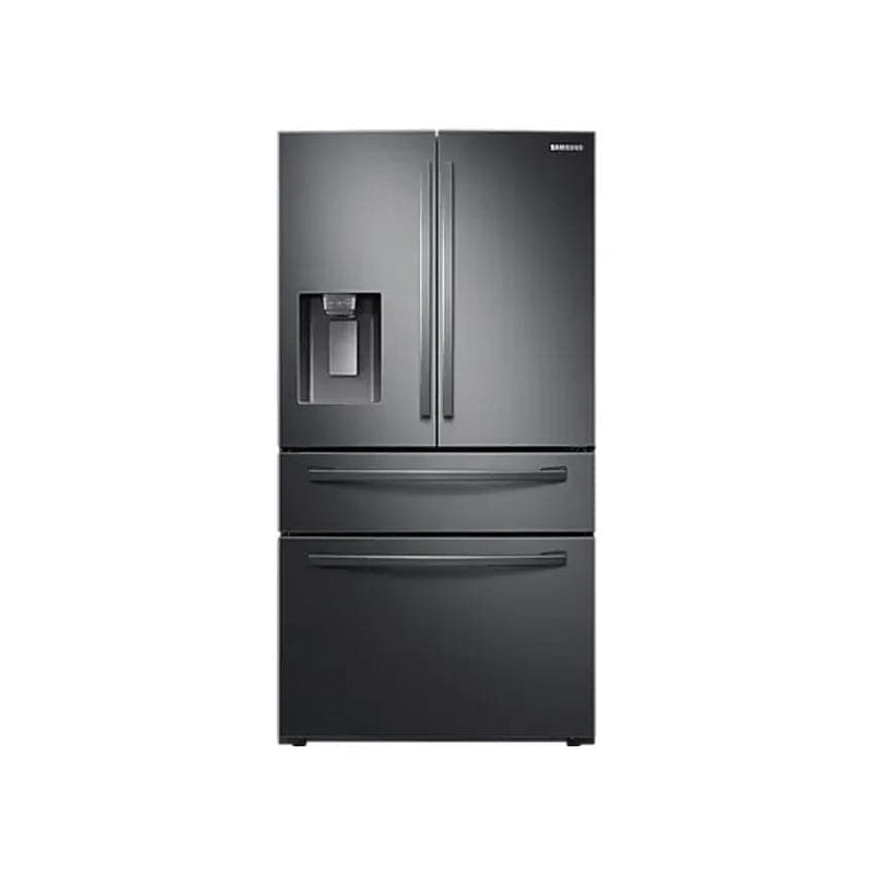 Samsung 510L French Door Fridge With Water & Ice Dispenser - Black.