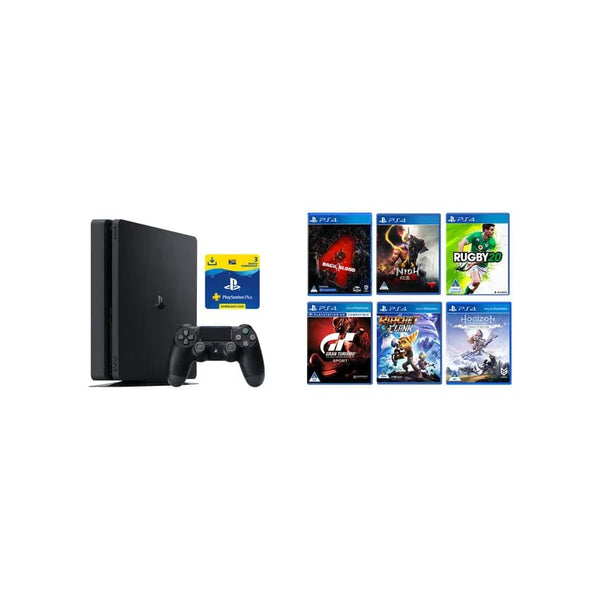 Sony Playstation 4 500gb + 6 Games + 90 Day Voucher.