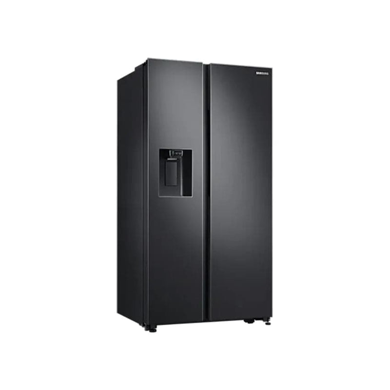 Samsung 617L Side By Side Fridge With Ice Dispenser - Gentle Black.