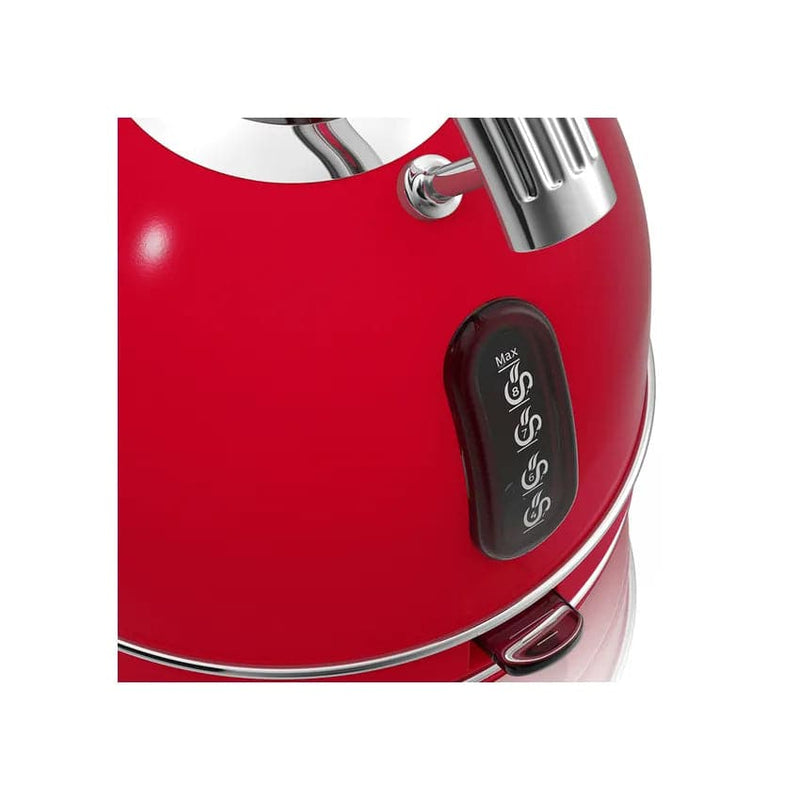 Swan Retro Dome Cordless Kettle & 2 Slice Toaster - Red.