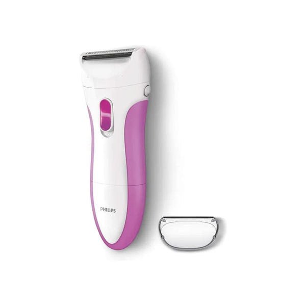 Philips Satinshave Essential Wet And Dry Electric Shaver - Pink/white.