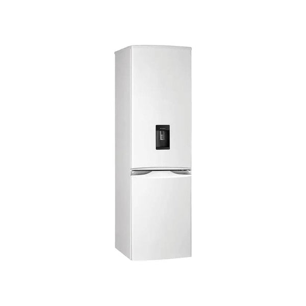 Kelvinator 270L Bottom Freezer Fridge With Manual Water Dispenser - White.