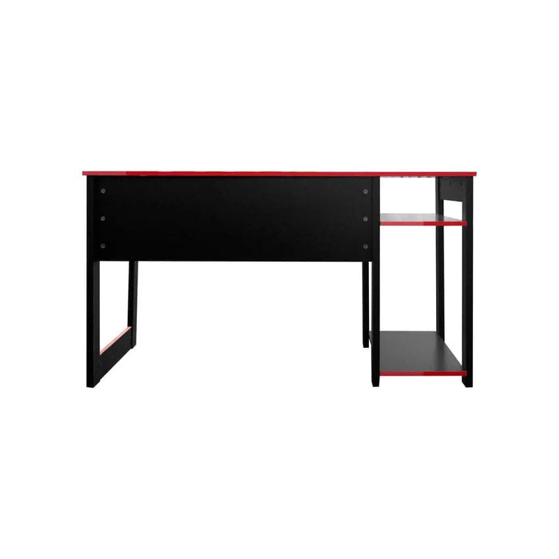 Linx Gaming Desk - Black / Red.