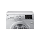 LG 8kg Front Loader Washing Machine - Luxury Silver.