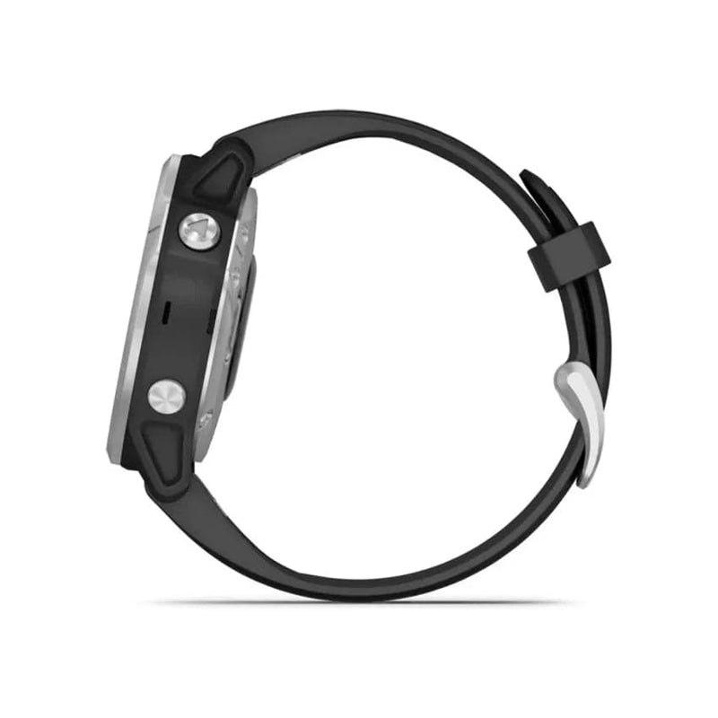 Garmin Fēnix® 6s 42mm Standard Edition - Silver With Black Band.