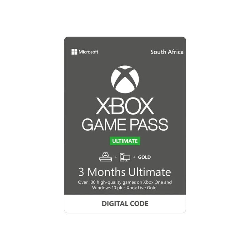 Microsoft Xbox Game Pass Ultimate 3 Month Esd Za.