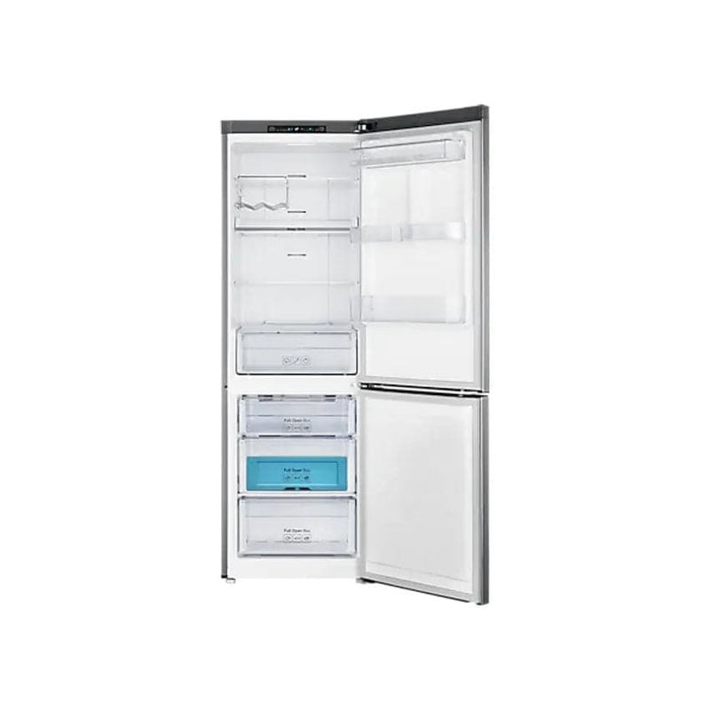 Samsung 328L Nett Frost Free Top Fridge Bottom Freezer Combination Fridge - Metal Graphite.