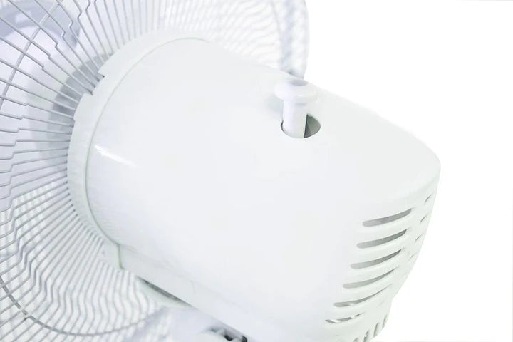 Alva Air 30cm Plastic Desk Fan White