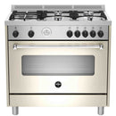 La Germania America 90cm Gas Hob & Gas Oven / Gas Grill - Cream