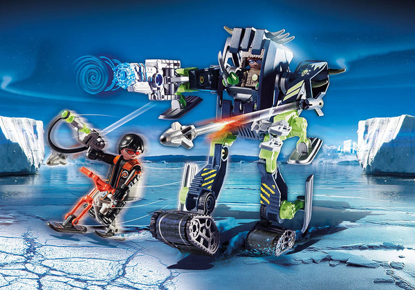 Arctic Rebels Ice Robot.