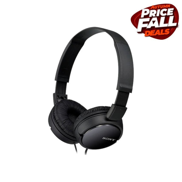 Sony Mdr-zx110 Foldable Headphones - Black.