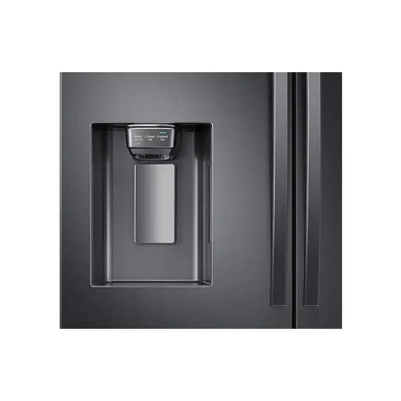 Samsung 510L French Door Fridge With Water & Ice Dispenser - Black.