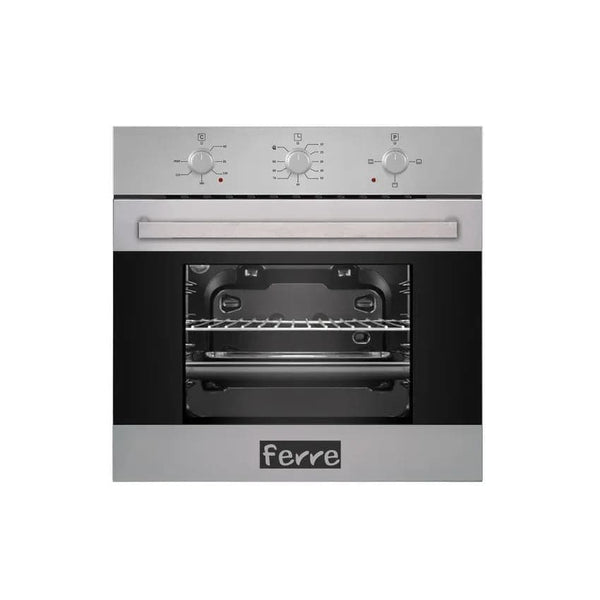 Ferre 60cm 3 Function Electric Under Counter Or Eye Level - Stainless Steel.