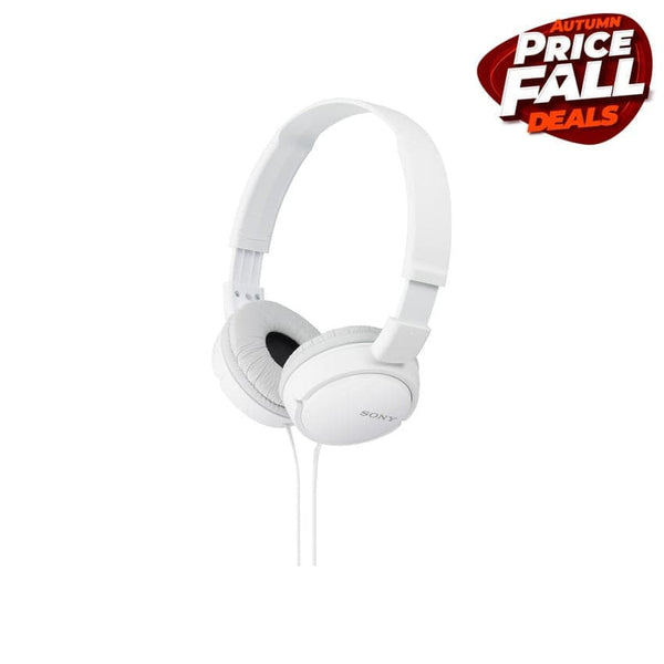 Sony Mdr-zx110 Foldable Headphones - White.