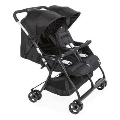 Chicco Oohlala Twin-Black Night Stroller.