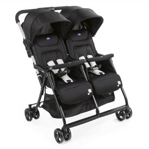 Chicco Oohlala Twin-Black Night Stroller.