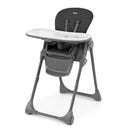 Polly New Black Space-Saving Fold Highchair.