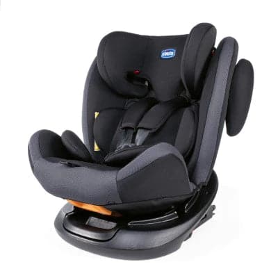 Unico 0/1/2/3 Jet Black Car Seat.