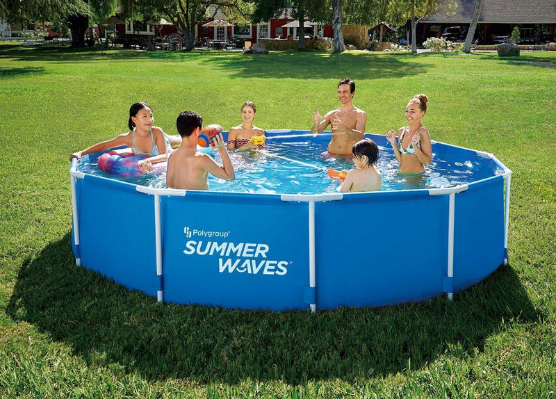 10FT Summer Waves Active Frame Pool with pump.