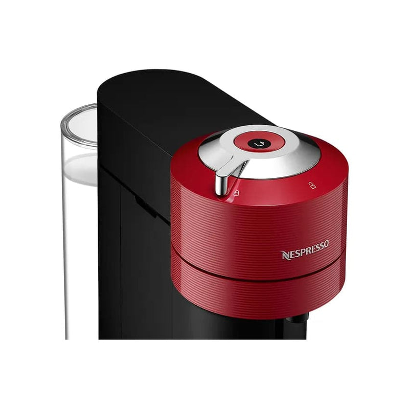 Nespresso Vertuo Coffee Machine - Cherry Red + Free Coffee Voucher.